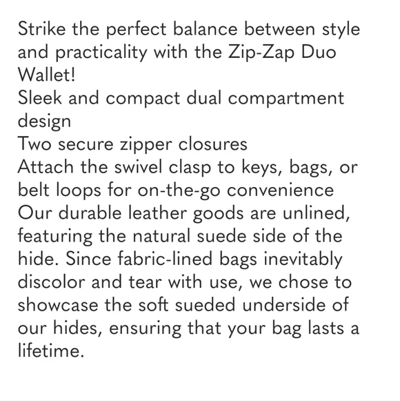 Portland Leather Zip-Zap Duo Leather Wallet Dual Zipper Closures Green Pebbled - Picture 6 of 14